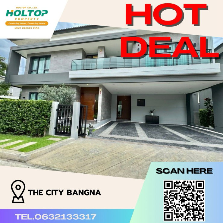 Houses for rent : #Z974 House for rent: The City Bangna