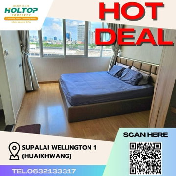 #Z985 ให้เช่าคอนโด Supalai Wellington 1 (HuaiKhwang)