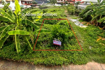 ที่ดิน ลำลูกกา คลองสอง : ขายที่ดินเปล่า 47.5 ตร.วา คูคต ลำลูกกา ใกล้ BTS แค่ 4.5 กม. อยู่ในเขตชุมชน ซอยจามร 31/3 ติดถนนคอนกรีต เหมาะปลูกบ้านอยู่อาศัย