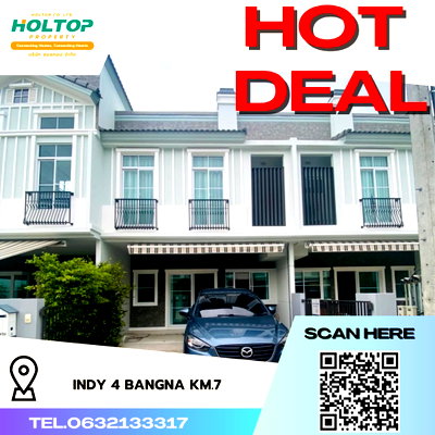 Townhouses for rent : #R4768 House for rent  Indy 4 Bangna KM.7