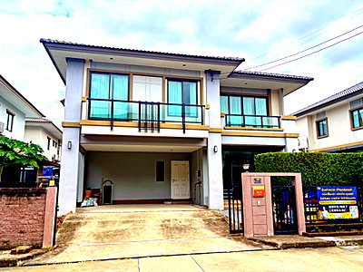 เช่าบ้านเดี่ยว ถนนกิ่งแก้ว : ขาย ให้เช่า บ้านเดี่ยว 2 ชั้น เฟอร์ครบ ภัสสร เพรสทีจ บางนา-สุวรรณภูมิ ใกล้ ARL ลาดกระบัง และใกล้สนามบินสุวรรณภูมิเพียง 12 นาที