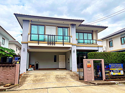 ขาย ให้เช่า บ้านเดี่ยว 2 ชั้น เฟอร์ครบ ภัสสร เพรสทีจ บางนา-สุวรรณภูมิ ใกล้ ARL ลาดกระบัง และใกล้สนามบินสุวรรณภูมิเพียง 12 นาที