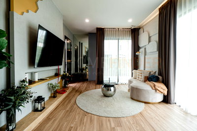 บ้านเดี่ยว ถนนกรุงเทพ-ชลบุรี มอเตอร์เวย์ : Altitude Forest Onnut-Latkrabang 2 bedrooms, for sale