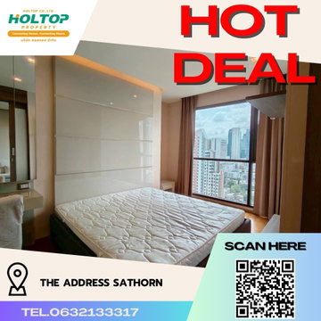 #R4788  ให้เช่าคอนโด The Address Sathorn