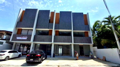 Shophouses for sale Kasetsart University Si Racha Campus : For sale: 3-storey commercial building, new building, modern style, near Assumption Sriracha School