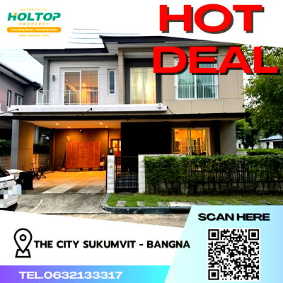 เช่าบ้านเดี่ยว กรุงเทพมหานคร : #Z1038 ให้เช่าบ้าน The City Sukumvit - Bangna