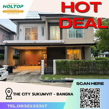 #Z1038 ให้เช่าบ้าน The City Sukumvit - Bangna