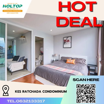 #R4796  Condo for rent KES Ratchada Condominium