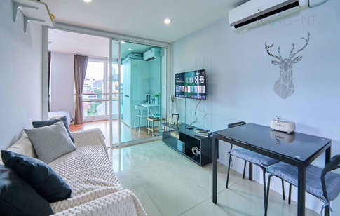 📌 For Rent Condo KES RATCHADA Building 1, Floor 5,1 bed room, Room size 32 sqm