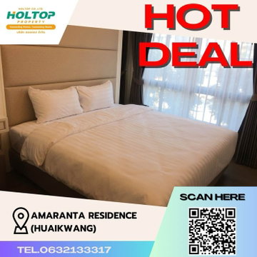#Z1084 Condo for rent Amaranta Residence (Huaikwang)