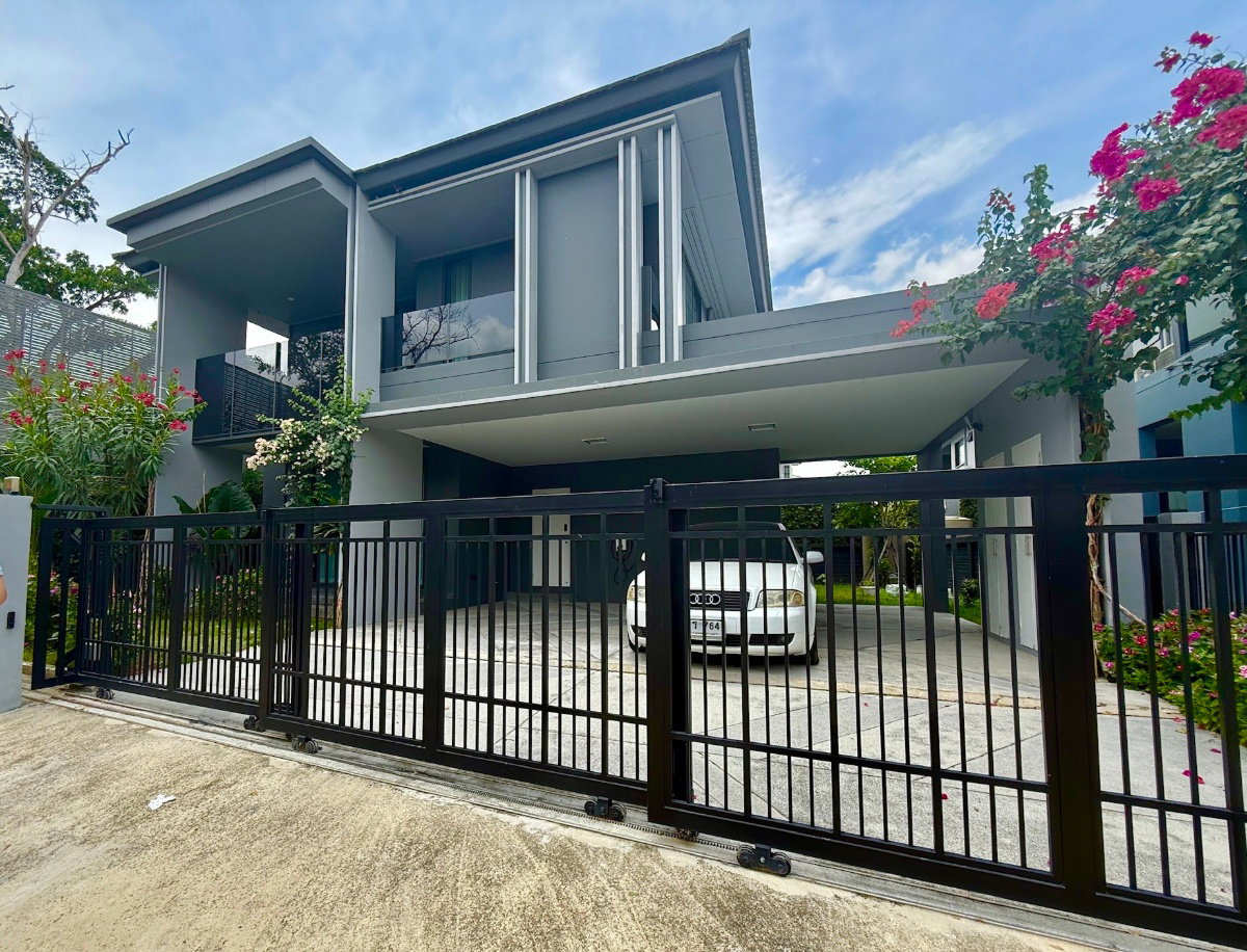 Setthasiri Krungthep Kreetha 2 Single House  บ้านเดี่ยว เศรษฐสิริ กรุงเทพกรีฑา 2 ขนาด 4 นอน 4 น้ำ 336 ตรม        Line : @apopplace