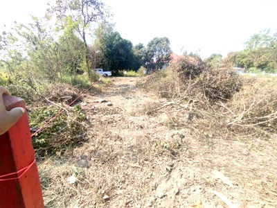 Land for sale Chonburi : Land for sale, 100 sq.w., good location, Sattahip District, Chonburi Province, on a concrete road, 7 km. from Bang Saray Beach.