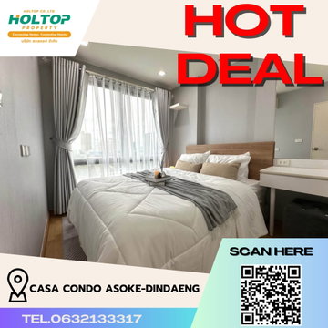 #R4870 Condo for rent Casa Condo Asoke-Dindaeng