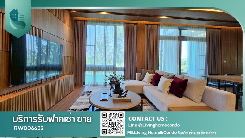 Houses for rent : For Rent: Luxury House at Vive Rama 9 Beautifully decorated, fully furnished - RW006632