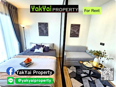 Condos for rent : Condo for rent 𝗣𝗥𝗢𝗝𝗘𝗖𝗧 Modiz Sukhumvit 50 Luxury, fully furnished common area, Chao Phraya River view, luxury condo near BTS OnNut 