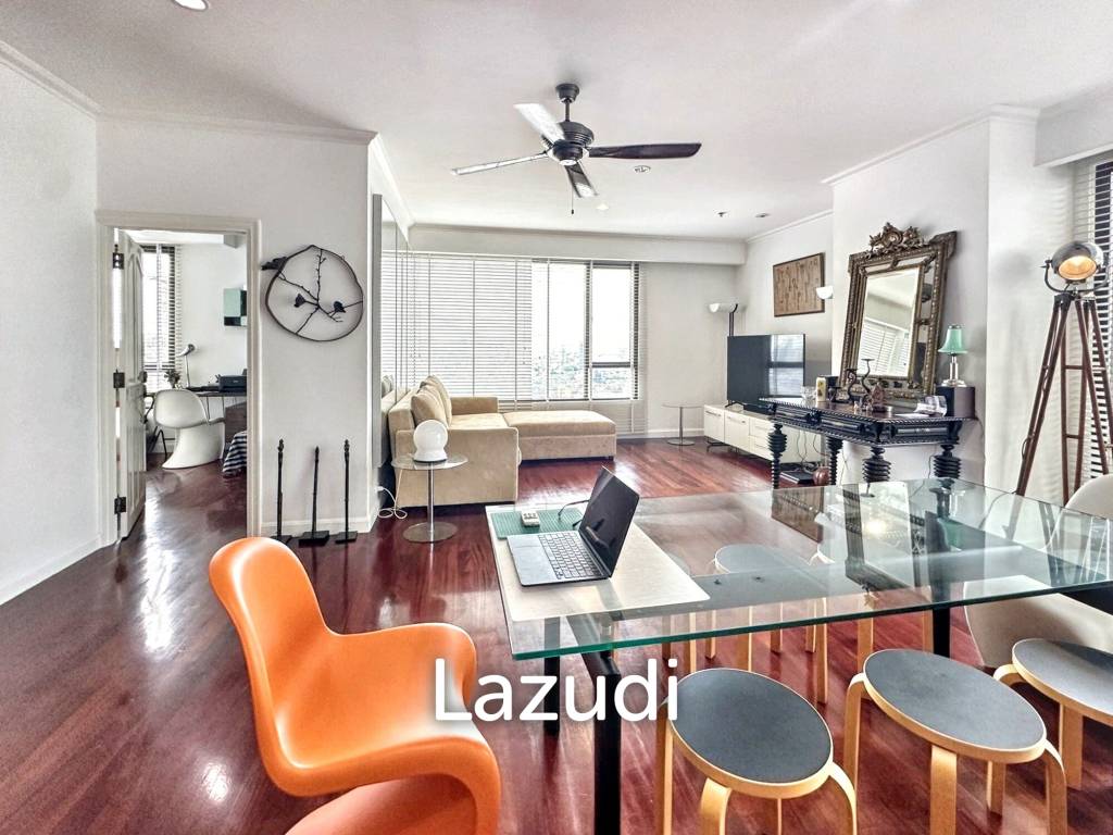 รูป 99 sqm high-floor condo in Khlong San Bangkok - รูปที่ 8/23