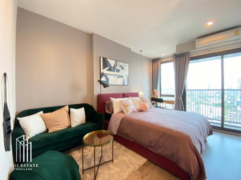 For Rent Whizdom Avenue Ratchada-Ladprao ติด MRT ลาดพร้าว แต่งครบ @16,000 Baht