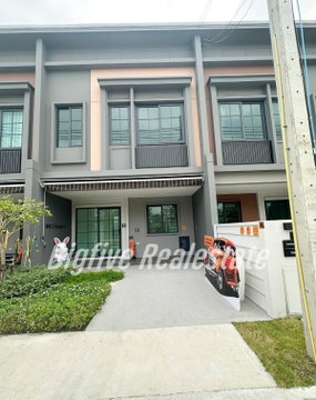 A68-055 Selling a large townhouse, Chateau Village Westgate - Baan Kluai, beautiful, complete, 3 bedrooms, new house✨