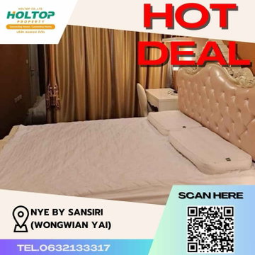 #Z1134 Condo for rent Nye By Sansiri (Wongwian Yai)