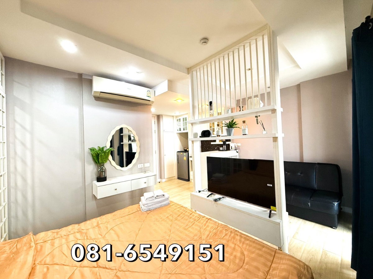รูป ขายคอนโดวิวทะเล บางแสน The Patio อาคารA  ใกล้มหาวิทยาลัยบูรพา 081-654-9151 - รูปที่ 3/12