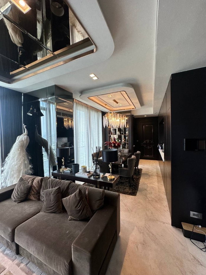 รูป ♦ Luxury style ♦ ชั้น 25+ 125 ตร.ม. 2 ห้องนอน | คอนโดใกล้ เจ อเวนิว ทองหล่อ 2 นาที, BTS ทองหล่อ 5 นาที, ดองกิ มอลล์ 7 นาที - รูปที่ 3/12
