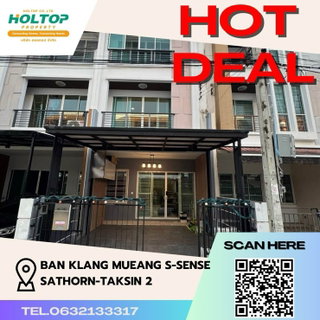 รูปภาพ #Z1190 For rent Ban Klang Mueang S-Sense Sathorn-Taksin 2