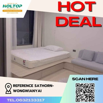 #Z1185 ให้เช่าคอนโด Reference Sathorn-Wongwianyai 
