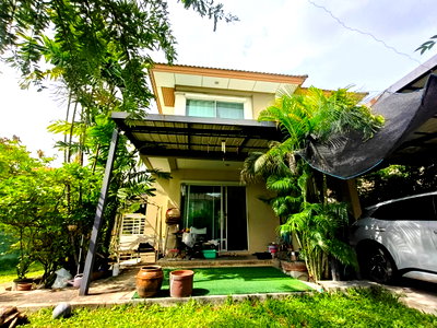บ้านเดี่ยว โรงเรียนนวมินทราชินูทิศ เบญจมราชาลัย : ขายบ้านเดี่ยว 100.4 ตร.ว. ฮาบิเทีย ปัญญารามอินทรา 1