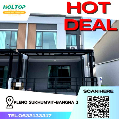 Townhouses for rent : #Z1172 House for rent: Pleno Sukhumvit-Bangna 2