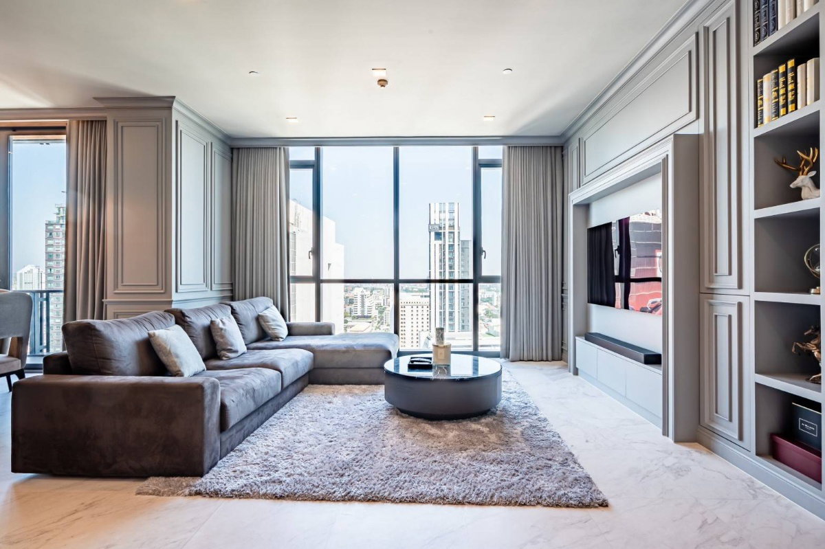 รูป ♦ Luxury style ♦ ชั้น 20+ 125.20 ตร.ม. 2 ห้องนอน | คอนโดใกล้ เจ อเวนิว ทองหล่อ 2 นาที, BTS ทองหล่อ 5 นาที, ดองกิ มอลล์ 7 นาที - รูปที่ 1/16