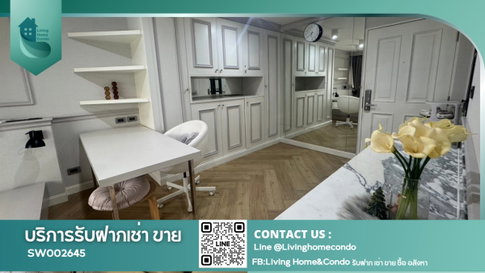 ขาย Condo One Sathorn เฟอร์นิเจอร์บิ้วอินครบ + เครื่องใช้ไฟฟ้าครบชุด พร้อมเข้าอยู่-SW002645