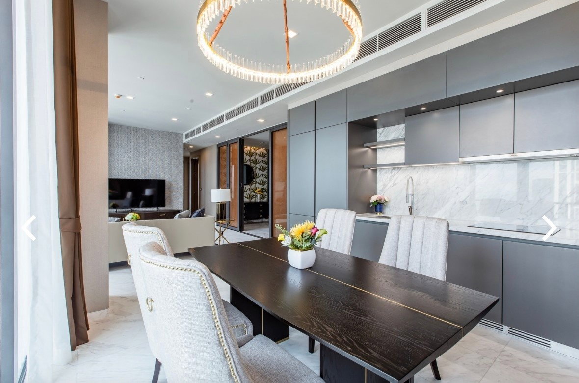 รูป ♦ Nice Decoration ♦ ชั้นสูง 20+ 125.00 ตร.ม. | 2 ห้องนอน | คอนโดใกล้ เจ อเวนิว ทองหล่อ 2 นาที, BTS ทองหล่อ 5 นาที, ดองกิ มอลล์ 7 นาที - รูปที่ 5/9
