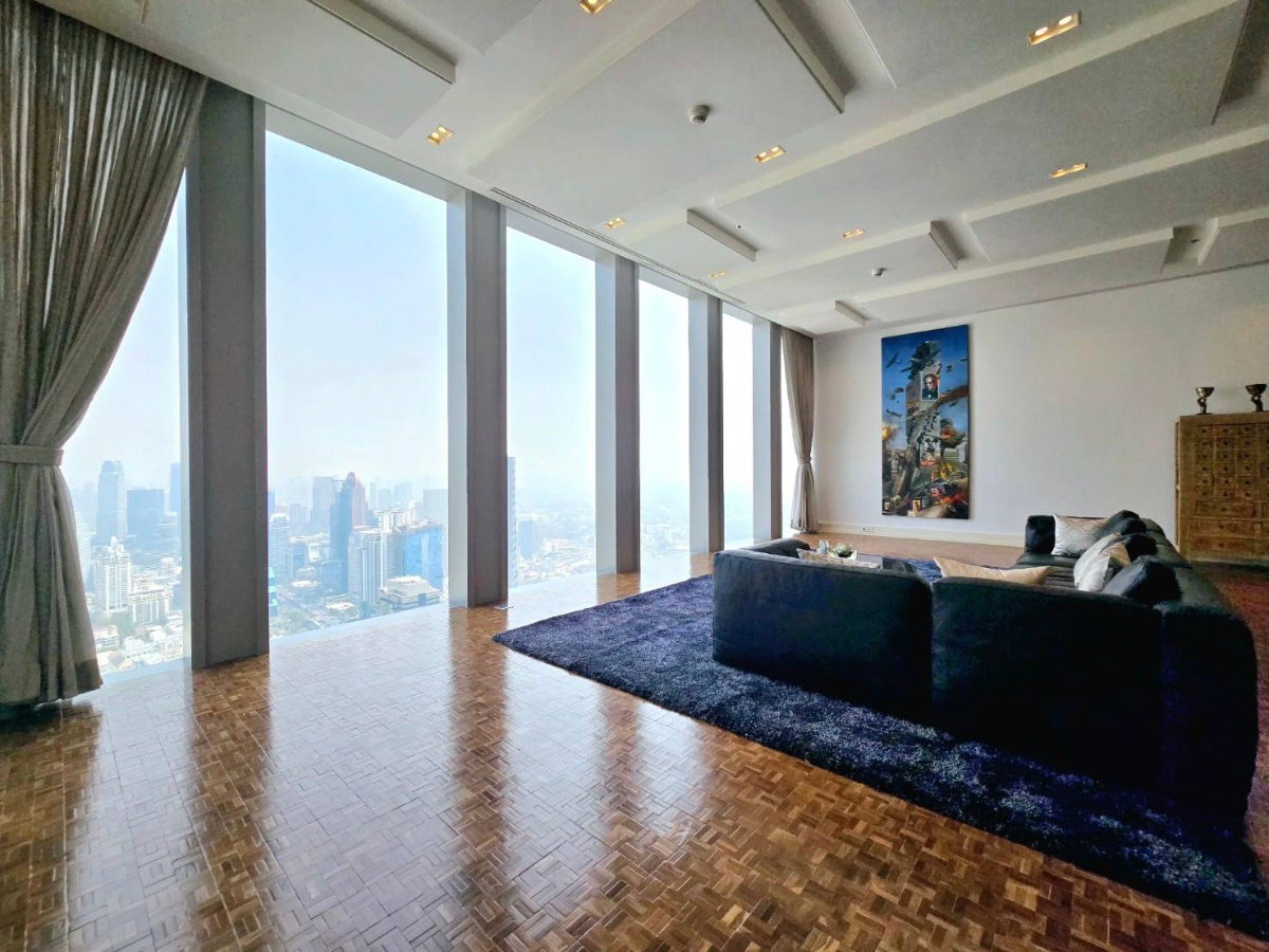 รูป ♦ Prime Location ♦ ชั้น 55++ 400.00 ตร.ม. | 4 ห้องนอน 4 ห้องน้ำ | ใกล้ BTS ช่องนนทรี 2 นาที, คิง เพาเวอร์ มหานคร 3 นาที, ตรีนิตีมอลล์ 3 4 นาที - รูปที่ 9/21