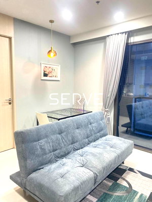 คอนโดให้เช่า : 🔥25K/Mo 1นอน ห้องกว้าง คอนโดเลี้ยงสัตว์ได้ เฟอร์จัดเต็ม ห้องแต่งหรู พร้อมอยู่ ทำเลดีมาก ใกล้ BTS พญาไท  @ M Phayathai  