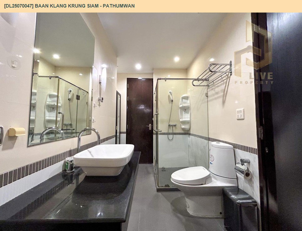 รูป DL25070047 ให้เช่าคอนโด บ้าน กลางกรุง สยาม - ปทุมวัน (Baan Klang Krung Siam - Pathumwan) ใกล้ BTS ราชเทวี พร้อมเข้าอยู่ โทรด่วน 0638692663 LineID @952jdxxk - รูปที่ 9/14