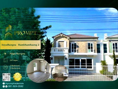 Houses for sale Bangkok : AB05729 - Anya Bangna - Ramkhamhaeng 2