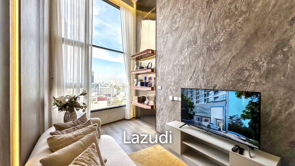 รูป 2Bed 1 Bath 48 SQ.M SOHO Bangkok Ratchada - รูปที่ 2/15