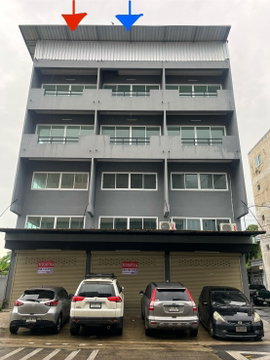 ขายด่วน! อาคารพาณิชย์-สำนักงาน 4 ชั้น 2 คูหาทะลุถึงกัน (ใกล้สนามบินดอนเมือง) ทำเลดี ติดถนน ซอย ประชาอุทิศ 13 ดอนเมือง ราคา 7,900,000 บาท)