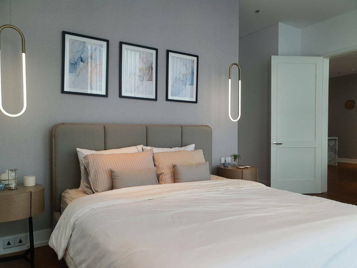 รูป ♦ Luxury style ♦ ชั้น 25++ 132.98 ตร.ม. | 2 ห้องนอน ตกแต่งครบ | ใกล้ BTS ช่่องนนทรี 2 นาที, คิง เพาเวอร์ มหานคร 3 นาที, ตรีนิตีมอลล์ 3 4 นาที - รูปที่ 8/15
