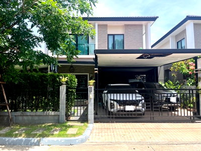 ขายบ้านเดี่ยว : ขายด่วน บ้านเดี่ยวย่านพัฒนาการ เดอะซิตี้ พัฒนาการ ต่อเติมพร้อมอยู่ หลังใหญ่ที่ดินเยอะ
