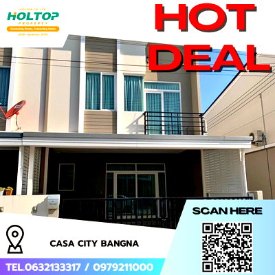 Townhouses for rent : #R4955 Condo for rent Casa City Bangna 