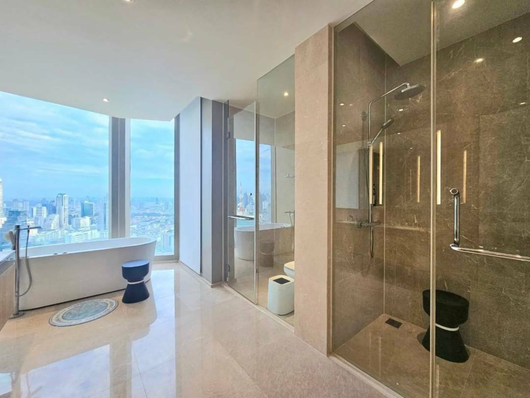 รูป ► Duplex ◄ ชั้น 40+ 300.86 ตร.ม. | 4 ห้องนอน วิวแม่น้ำเจ้าพระยา | ใกล้ ไอคอนสยาม 1 นาที, BTS กรุงธนบุรี 2 นาที - รูปที่ 7/21
