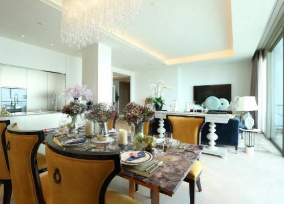 รูป ♦ Spacious ♦ ชั้น 40+ วิวแม่น้ำเจ้าพระยา | 3 ห้องนอน 228.88 ตร.ม. | คอนโดติดแม่น้ำเจ้าพระยา, Icon siam, BTS เจริญนคร - รูปที่ 3/16