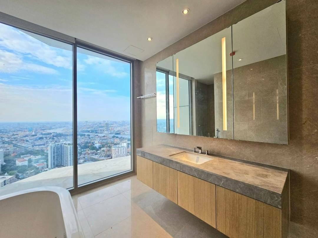 รูป ► Duplex ◄ ชั้น 40+ 300.86 ตร.ม. | 4 ห้องนอน วิวแม่น้ำเจ้าพระยา | ใกล้ ไอคอนสยาม 1 นาที, BTS กรุงธนบุรี 2 นาที - รูปที่ 14/21