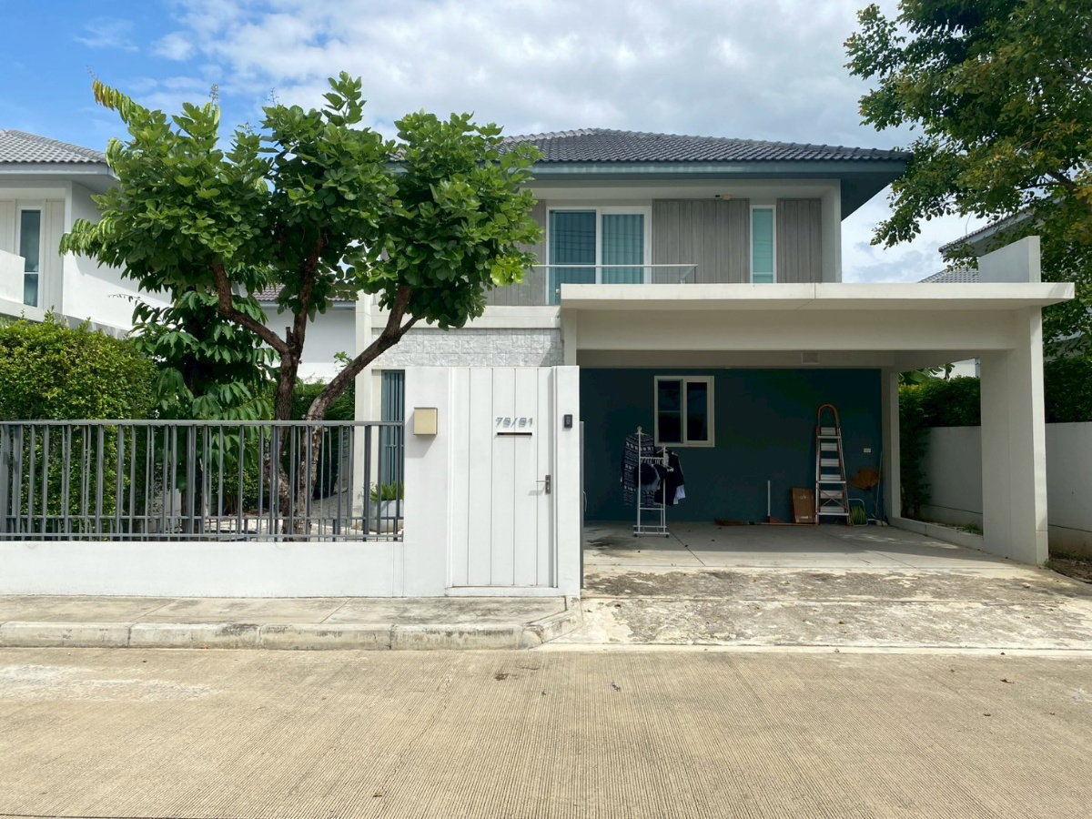 รูป ขายบ้านเดี่ยว สภาพใหม่ ตกแต่งครบ พร้อมอยู่โครงการมัณฑนา เพชรเกษม-สาย 4 (Mantana Phetkasem-Sai 4) ตำแหน่งบ้านดีอยู่ใกล้คลับเฮ้าท์ส่วนกลาง | #TPI-2156 - รูปที่ 1/34