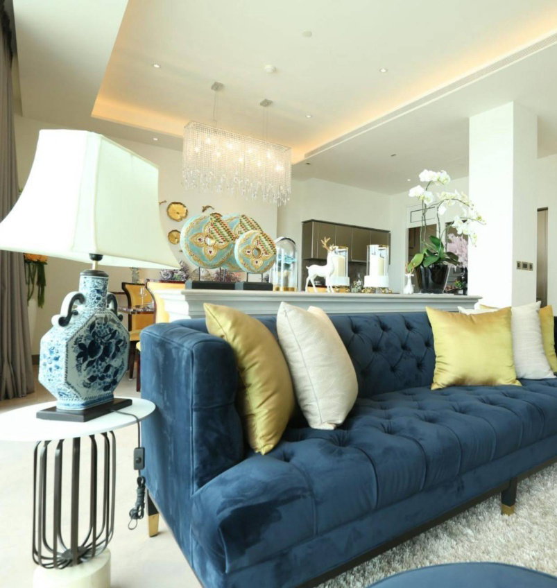 รูป ♦ Spacious ♦ ชั้น 40+ วิวแม่น้ำเจ้าพระยา | 3 ห้องนอน 228.88 ตร.ม. | คอนโดติดแม่น้ำเจ้าพระยา, Icon siam, BTS เจริญนคร - รูปที่ 8/16