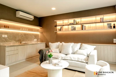 บ้านเดี่ยวให้เช่า : VIVE Krungthepkreetha บ้านสไตล์โมเดิร์น ดีไซน์ใหม่ ใกล้ Airport Rail Link หัวหมาก