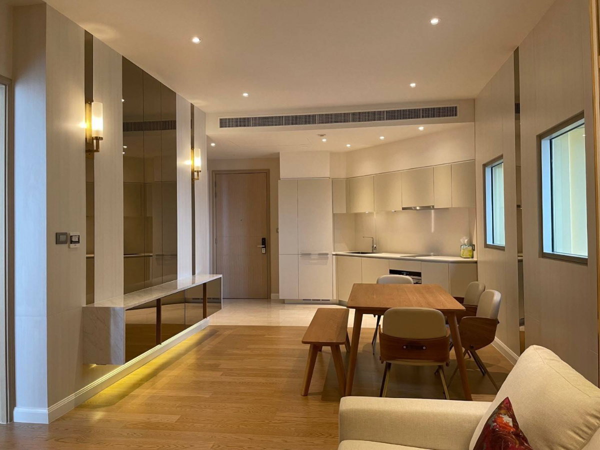 รูป ● High floor ● ชั้น 45+ 78.56 ตร.ม. | 1 ห้องนอน วิวแม่น้ำเจ้าพระยา | ใกล้ BTS กรุงธนบุรี 2 นาที, ไอคอนสยาม 1 นาที - รูปที่ 2/10