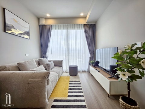 For rent Whizdom The Forestias (Destinia) 1 ห้องนอนขนาดใหญ่ 40.7 sq.m. ได้วิวฝั่งสนามบินสุวรรณภูมิ @30,000 Baht