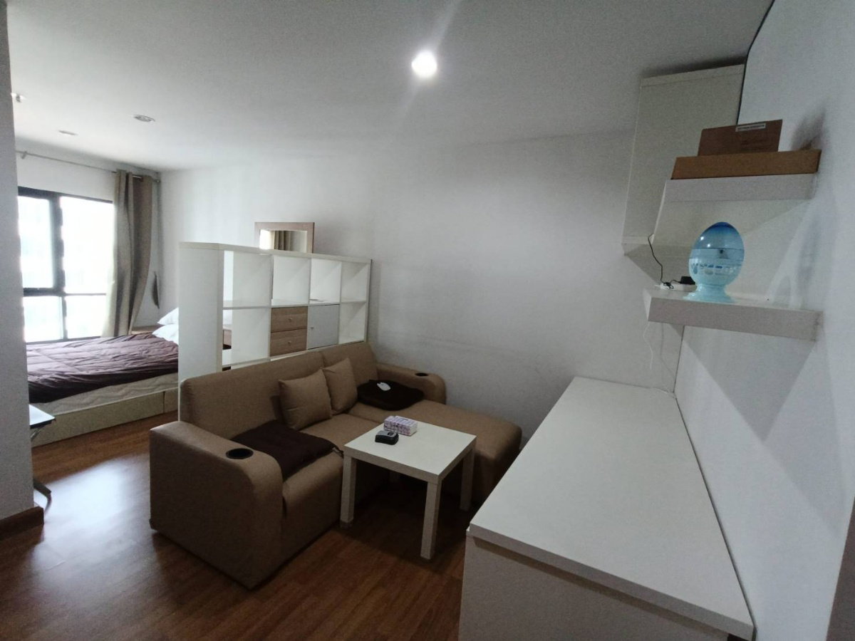 รูป ให้เช่า Regent Home 18 ชั้น 8 ตึก F 30 ตรม. แปลนห้องกั้น เฟอร์+เครื่องใช้ไฟฟ้าครบ - รูปที่ 9/13